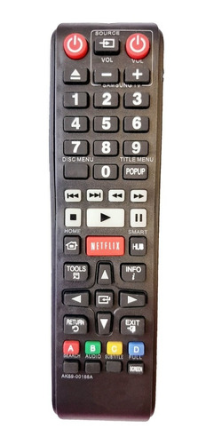 Control Remoto Bluray Samsung Netflix + Forro + Pilas