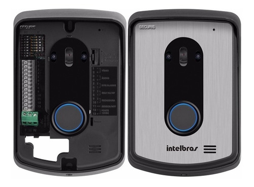 Imagem 2 de 3 de Video Porteiro Iv 4010 Hs Tela 4,3 Kit Intelbras