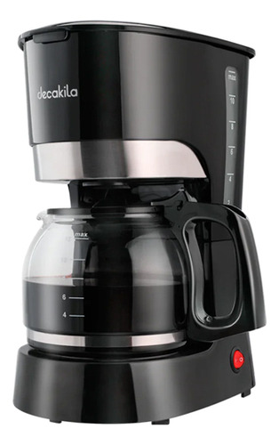 Cafetera 900w Capacidad 15l Filtro Nailon Decakila Kucf012b Color Negro