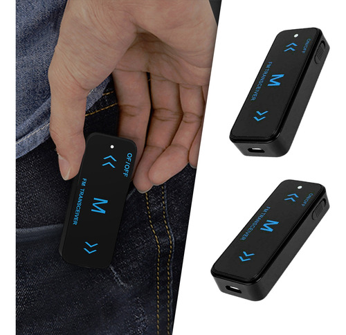 Walkie Talkie Ptt Inalámbrico Bluetooth, Radio