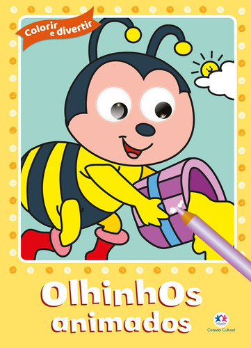 Olhinhos animados, de Art Press Limited, Brijbasi. Editorial Ciranda Cultural Editora E Distribuidora Ltda. em português, 2021