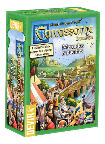 Carcassonne: Mercados E Pontes Expansão - 2ª Edição