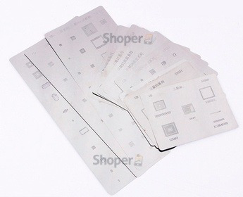 Kit Stencil Set Completo Bga P/ Samsung S4 Ao Note8/s8 Edge