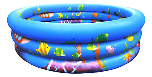 Piscina Infantil Infable Para Niños Colores Medida 90cm 