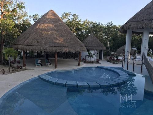 Terreno En Venta De 162 M2 En Aldea Ka´an En Puerto Morelos, Quintana Roo