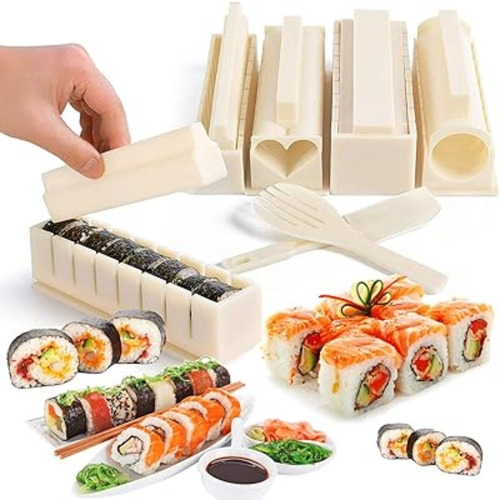 Juego De Cocina Molde Para Hacer Sushi Facil Sushi Maker 