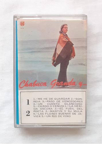 Chabuca Granda Cassette Original Oferta Musica Criolla