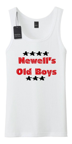 Musculosa Hombre Newells Dibujo Art Logo - Dene7