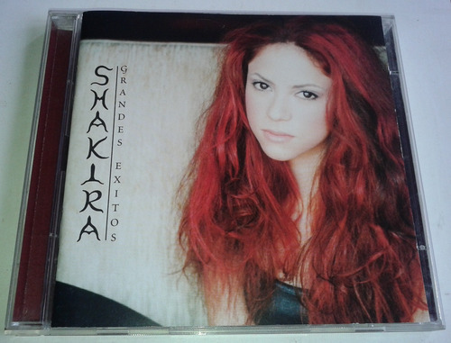 Shakira Grandes Exitos Cd/vcd Made In Mexico C/booklet 