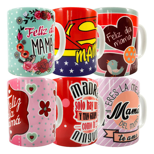 70 Taza 11oz Diseños De Mamá Sublimadas A Color Alta Calidad