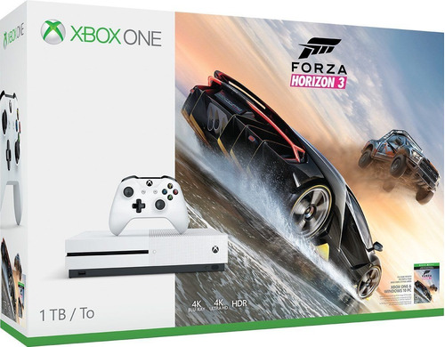 Xbox One S 1 Tb Blanco Forza Horizon 3 Entrega Inmediata