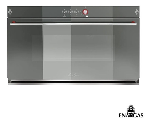 Horno Luxor Gas Folium 900 Valvula Doble Vidrio Acero