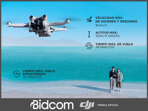 Dji Mini 3 Pro Fly More Kit Plus Control Remoto Inteligente