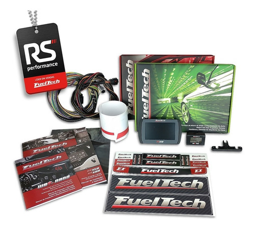 Imagem 7 de 7 de Fueltech Ft350 Chicote 3m + Wide Band Nano Chicote 2 Metros