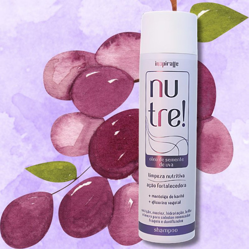 Kit Duo Semente De Uva Shampoo E Condicionador Inspiralle