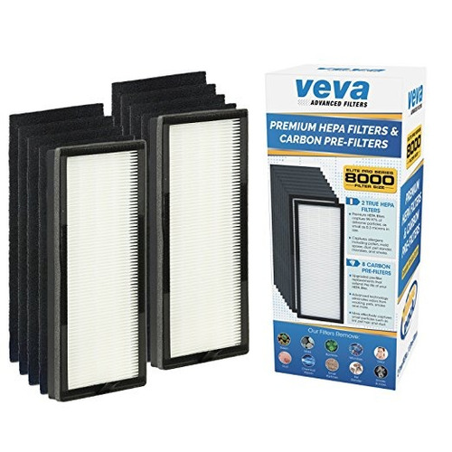 Veva 8000 Elite Pro Serie Purificador De Aire De Reemplazo D