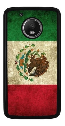Funda Protector Para Motorola Moto Bandera Mexico Aguila
