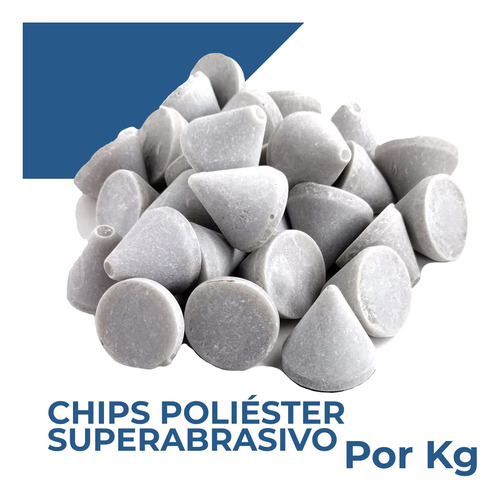 Chips De Poliéster Super Abrasivos