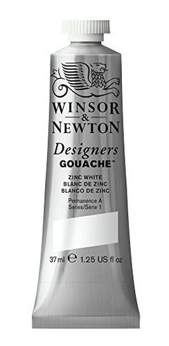 Winsor & Newton Gouache Tubo 37ml, Blanco De Zinc