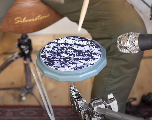 Pad De Estudo Vic Firth 06¨ Digital Camo Practice Vxppdc06
