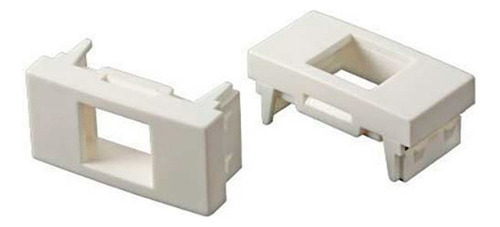 Kit Módulo Adaptador Pial Plus Rj45 Branco (5 Peças)