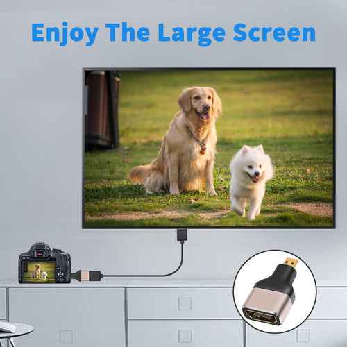 Adaptador Duttek 8k Micro Hdmi A Hdmi, Micro Hdmi Estándar..