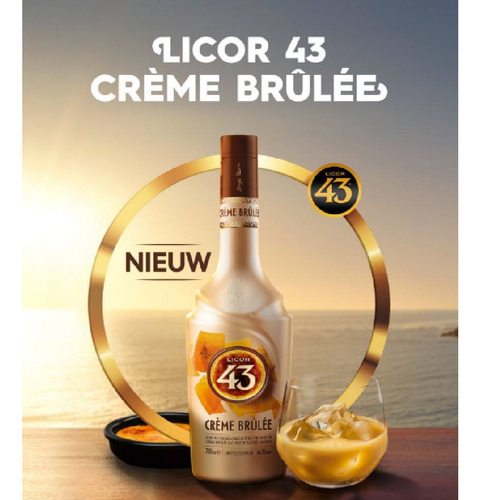 Licor Espanhol 43 Creme Brulee 700ml Crème Brûlée
