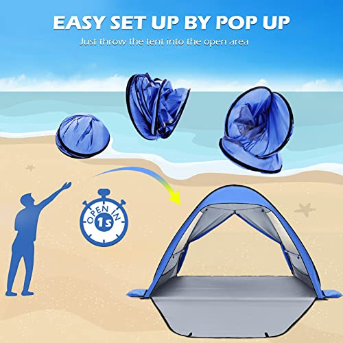 Toldo De Carpa De Playa Emergente: Upf 50+ Toldo De Ref...