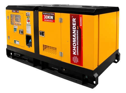 Generador Petrolero Encapsulado 30kw Trifasico - Khomander