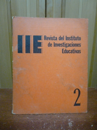 Revista Del Instituto De Investigaciones Educativas 2