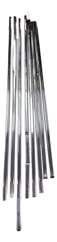Molduras Exteriores Fiat 125 Berlina Juego Completo Original