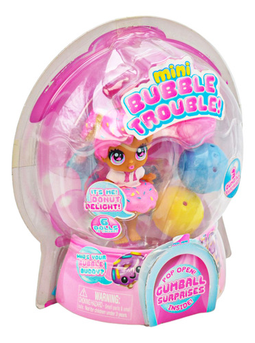 Mini Bubble Trouble Donut Delight 3 Sorpresas 8cm Ruz Da