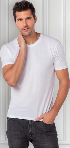 Playera Lisa Manga Corta 100% Algodón Peso Completo