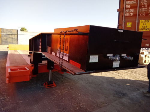 Venpol Lowboy Cuello Desmontable 4 Ejes Cap 80ton 2024