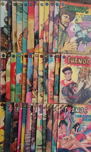 37 Revistas De Chanoc Del Año |969-1971 Entre Núm. 500 Y 596