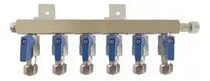 Comprar Regulador Régua Manifold Distribuição 6 Vias Co2 Individuais
