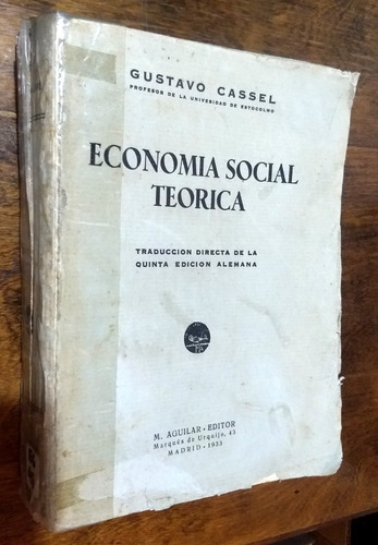 Economia Social Teorica - Cassel - Aguilar