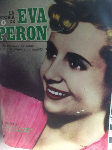 Revista La Historia De Eva Perón N 4