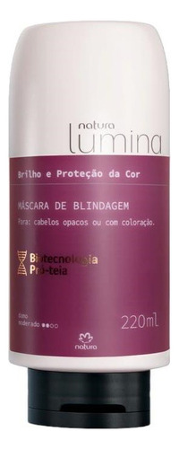 Mascara Capilar Blindaje Brill Protec De Color Lumina Natura