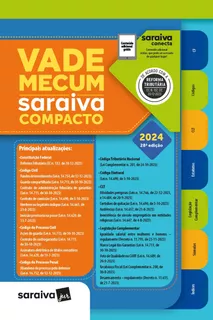 Livro Vade Mecum Compacto Saraiva - 28ª Edição 2024