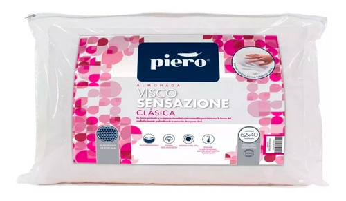 Combo 2 Almohadas Viscoelasticas Piero Visco Sensazione