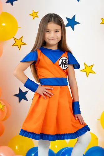 Ball Z Traje De Bulma Para Bebe Disfraz Goku Para Niña, Gocusita