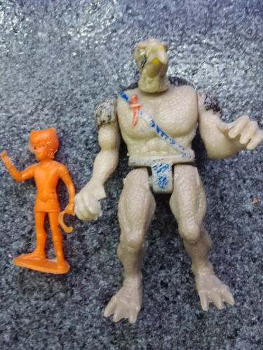 Thundercats Figura Buitro Y Felino Bootleg Vintage 80s (Usado)