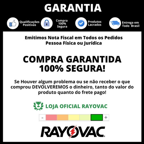 60 Pilhas Auditivas Rayovac Tamanho 312