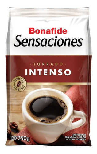 Cafe Bonafide Sensaciones Torrado Intenso 250 Gr