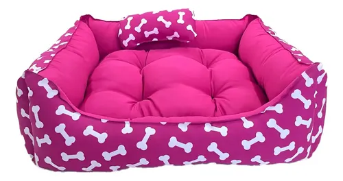 Cama Para Cachorro Gato Caminha Pet 57x53x14 Lavável Máquina