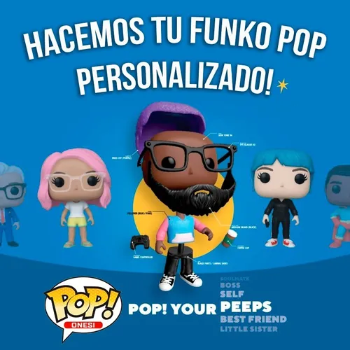 Funko Pop Vis A Vis Serie Custom Personalizado Zelma