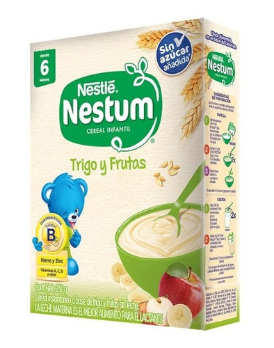 Cereal Nestum Trigo Y Frutas 250 G