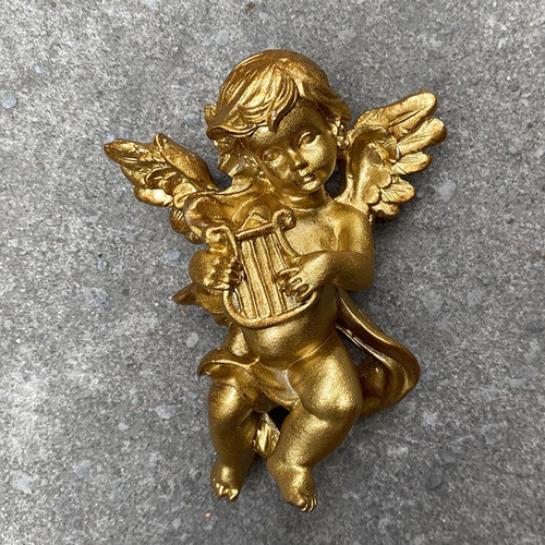 Bonita Escultura De Pared De Estatua De Ángel Estiloc