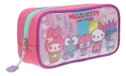 Estuche Niña Friends Rosado Hello Kitty Color Multicolor